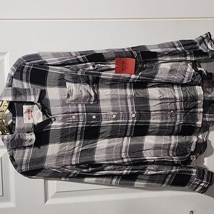 Black & white flannel NWT